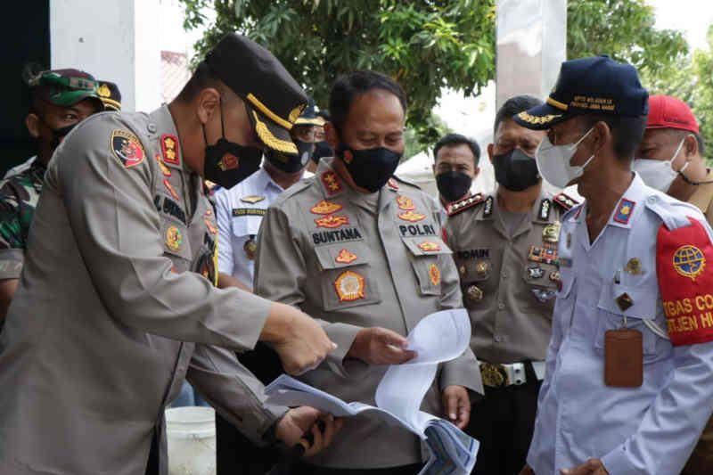 Kapolda Jawa Barat Tinjau Jalur Arteri Pantura Indramayu Jelang Mudik Lebaran