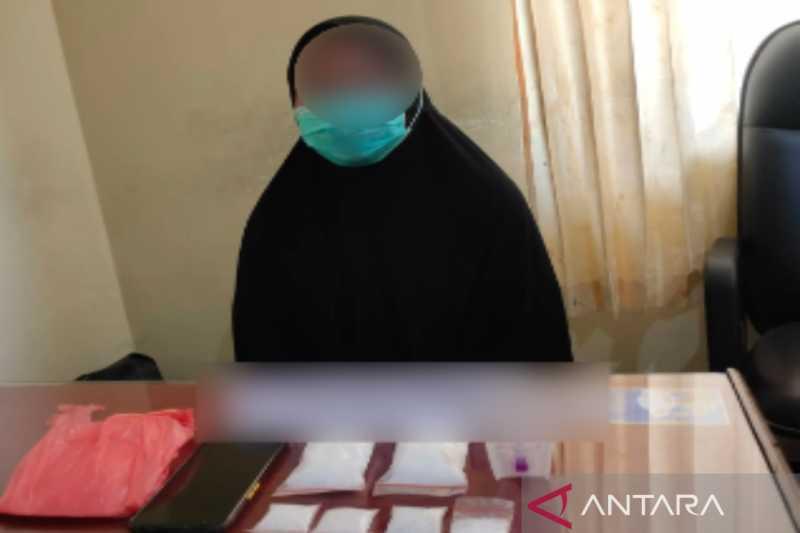 Bukan Main, Emak-emak di Konawe Sultra Ini Ditangkap gegara Edarkan 120 Gram Sabu