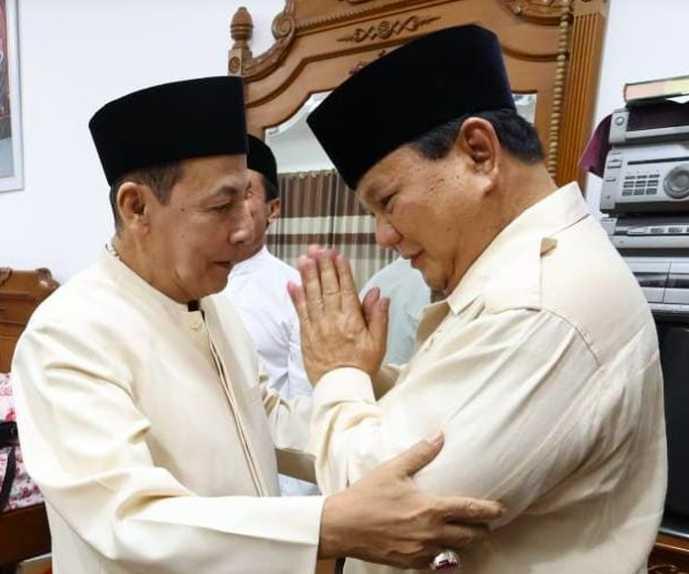 Sowan Prabowo ke Habib Lutfi Malam-malam di Pekalongan Bahas Apa Yah?