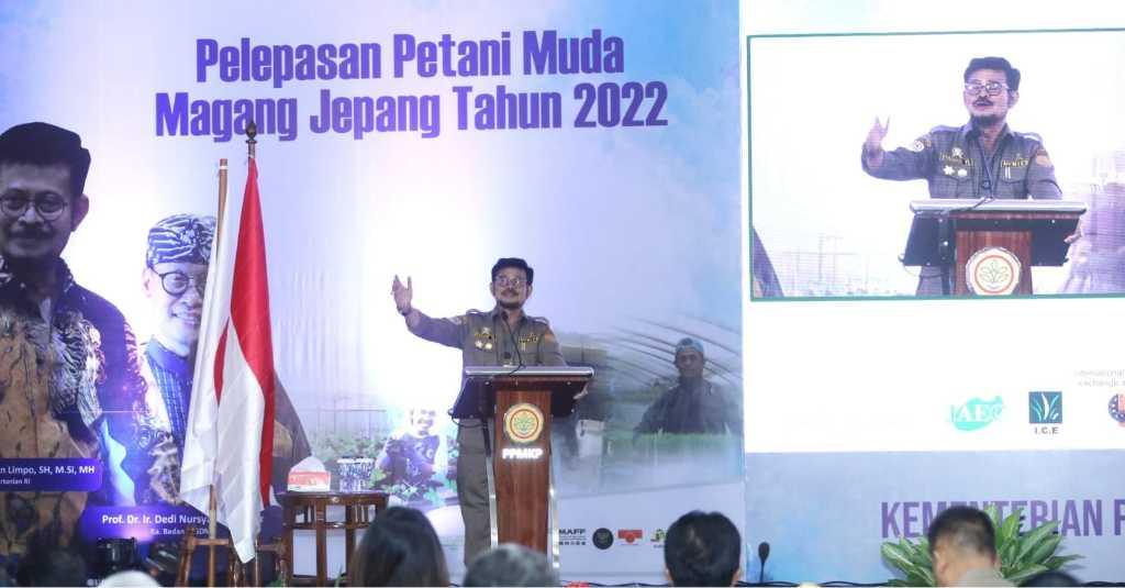 Genjot Regenerasi Petani, Kementan Lepas Petani-Petani Muda Magang ke Jepang