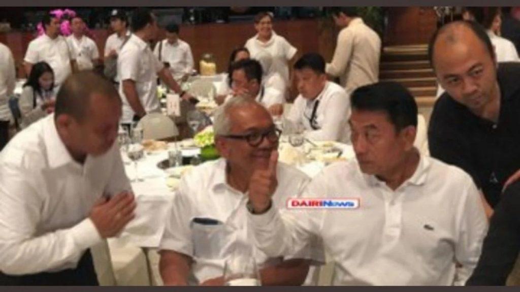 Foto Moeldoko dengan TSK Mafia Minyak Goreng Viral di Medsos, Urut Kacang?