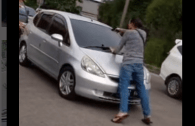 Viral Detik-detik Penangkapan Perampok di Pintu Tol