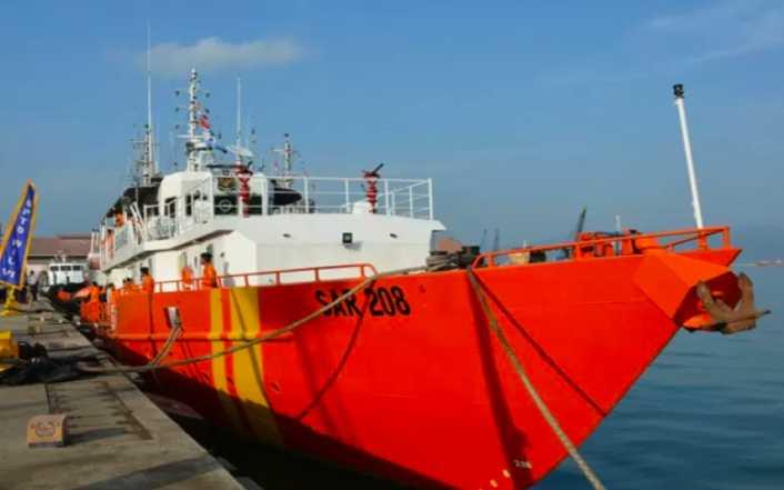 Basarnas Lampung Siagakan Kapal Penyelamat Jalur Mudik Jawa-Lampung di Selat Sunda Pasca Eskalasi Aktif Kawah Gunung Anak Krakatau Naik Level III