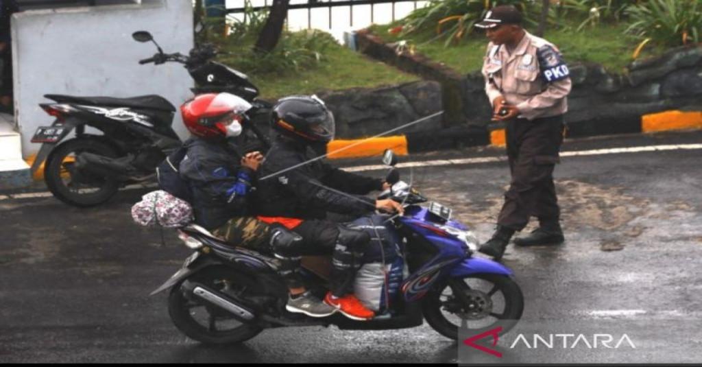 Dua Orang saja! Pemudik Motor Diimbau Tidak Melebihi Kapasitas Kendaraan