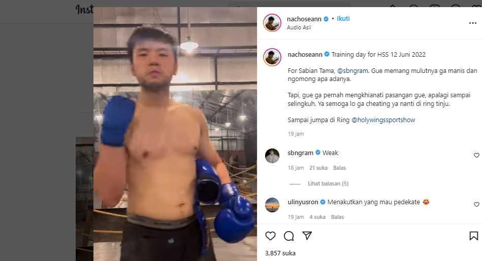 Panas! Anak Ahok, Nicholas Sean bakal Adu Jotos di Ring Tinju Lawan Sabian Tama, Putra Eks Menteri Wishnutama