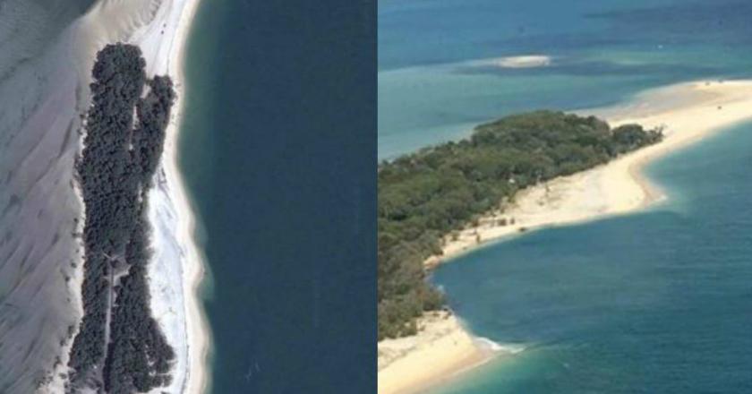 Ngeri, Potongan Pantai di Queensland Runtuh ke Laut
