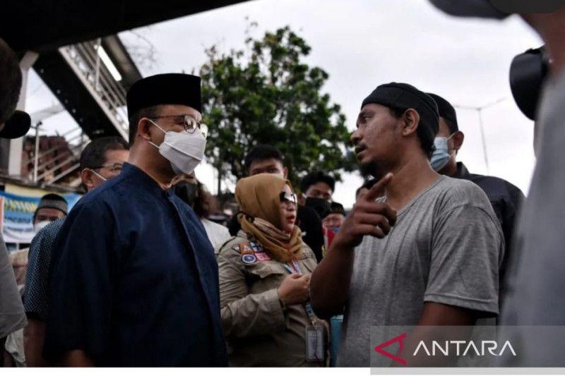 Anies: Revitalisasi Pasar Gembrong yang Terbakar akan Dikerjakan Mulai Minggu Depan