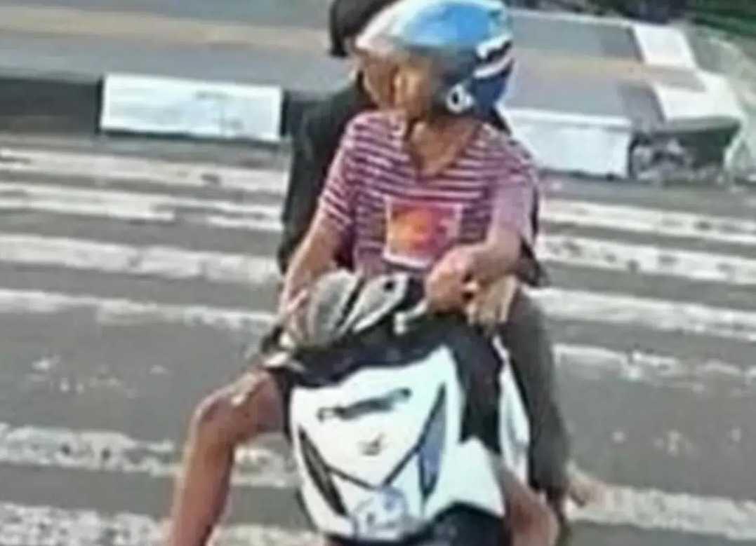 Diburu Polisi dan Warga Cianjur! Ini Tampang Pemuda Berandal yang Geber-geber Motor saat Jemaah Salat Idul Fitri