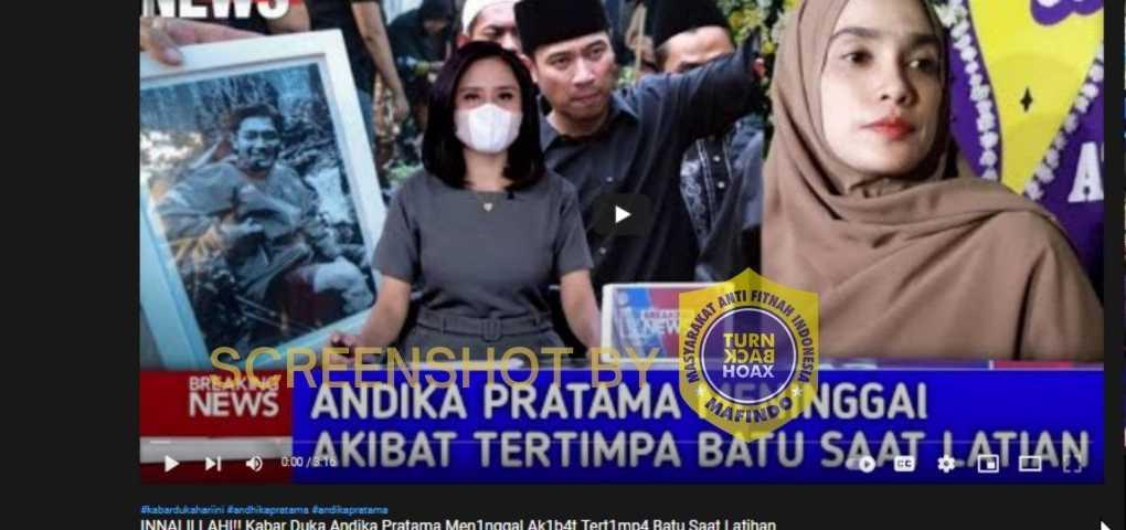 Andhika Pratama Meninggal Dunia akibat Tertimpa Batu saat Latihan, Cek Faktanya