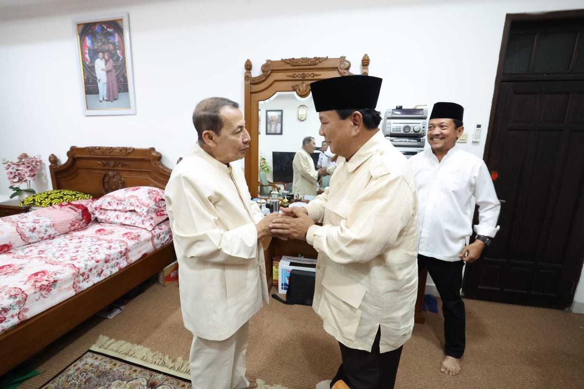 Prabowo Bertemu Habib Luthfi Bin Yahya Dua Jam, Apa yang Dibahas?