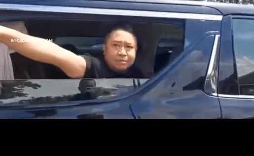 Pelat Nomor Mobil Alphard yang Ditumpangi Pemaki Polisi ternyata Ilegal