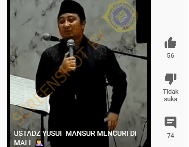 Ustaz Yusuf Mansur Ajarkan Mencuri di Mal, Cek Faktanya