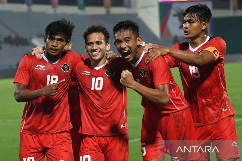 Squad Garuda U-23 Bantai Timor Leste 4-1, Kok Shin Tae Yong Ga Puas dengan Skor Akhir ya