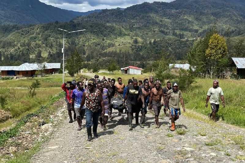 Sopir Truk Tewas Ditembak Ditemukan di Ilaga Papua