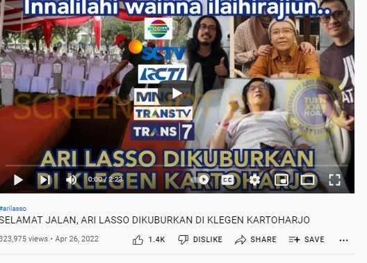 Ari Lasso Meninggal Dunia, Dikuburkan di Klegen Kartoharjo, Cek Faktanya