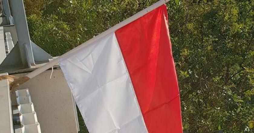 Tanda Duka untuk Korban Gempa Palu, Merah Putih Setengah Tiang Berkibar di Italia