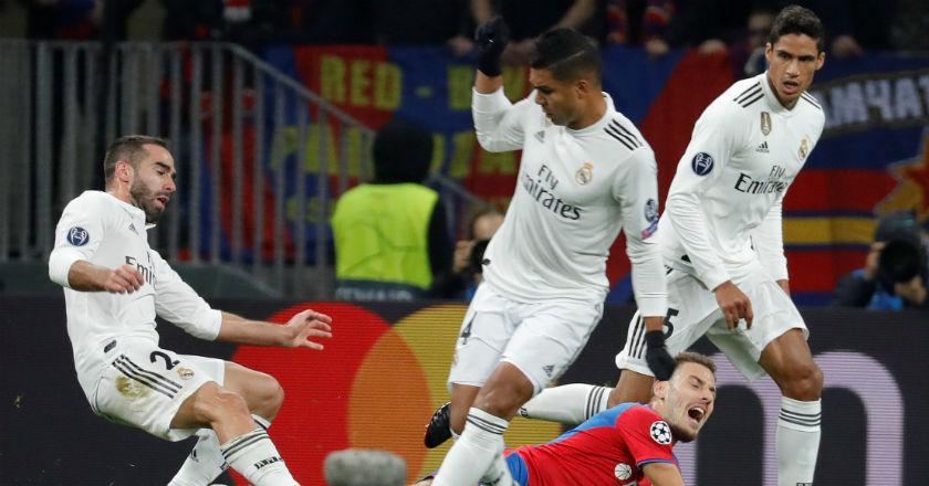 Hasil Pertandingan Liga Champions Semalam, Real Madrid Tunduk di Rusia