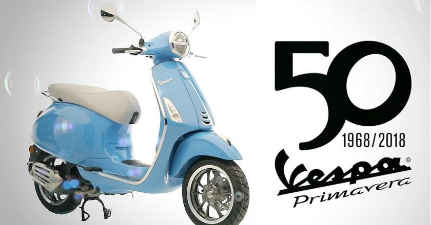 Vespa 50th 'Limited Edition' Segera Dirilis di Indonesia