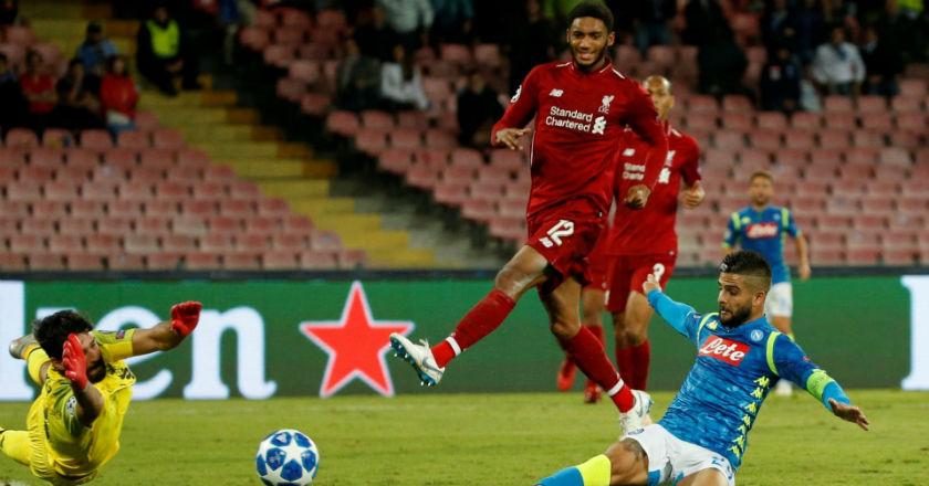 Gol Telat Lorenzo Insigne Bawa Napoli Kandaskan Liverpool