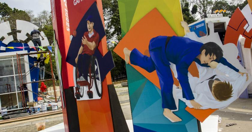 Polisi Lakukan Rekayasa Lalu Lintas Sambut Pembukaan Asian Para Games