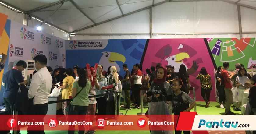 Belum Dua Jam, Maskot Momo Asian Para Games 2018 Ludes