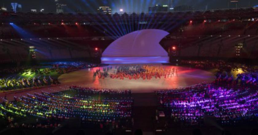 Sederet Artis Tutup Pembukaan Asian Para Games 2018 dengan Lagu Kemenangan