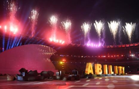 Rangkaian Pembukaan Asian Para Games 2018 Penghormatan Bagi Disabilitas