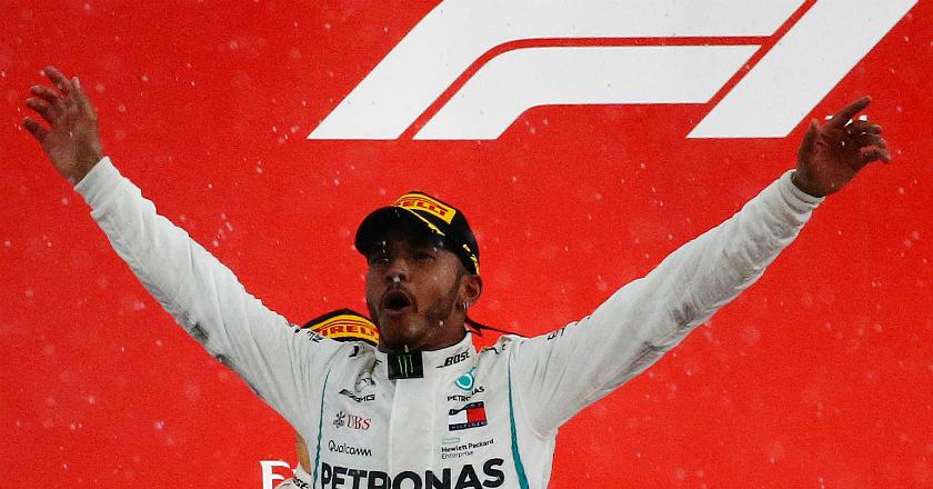 Sukses Menjuarai GP Jepang, Lewis Hamilton Semakin Kokoh di Puncak Klasemen F1