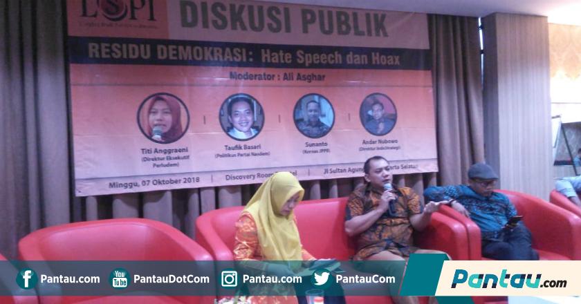 Politisi NasDem Beberkan Pentingnya Etika Politik Tangkal Isu Hoax Jelang Pemilu