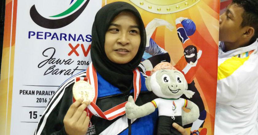 Enggan Melepas Jilbab, Pejudo Indonesia Ini Terdiskualifikasi di Asian Para Games 2018