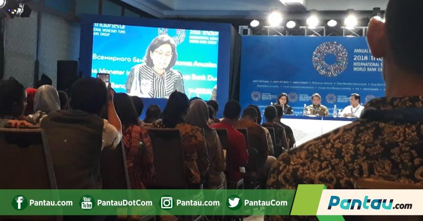 Dibombardir Isu Rencana Utang di Agenda IMF-WB, Santainya Jawaban Sri Mulyani