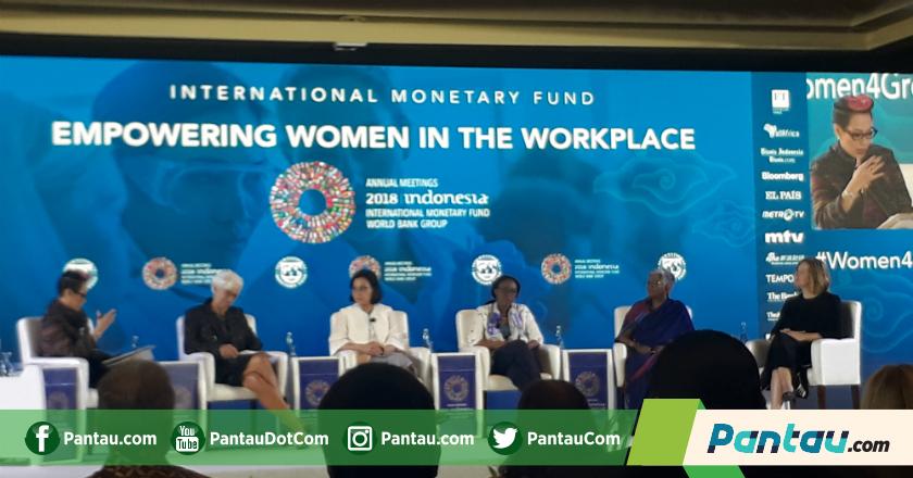 Wanita Bekerja Jadi Bahasan di IMF-WB, Sri Mulyani 'Pamer' Fasilitas