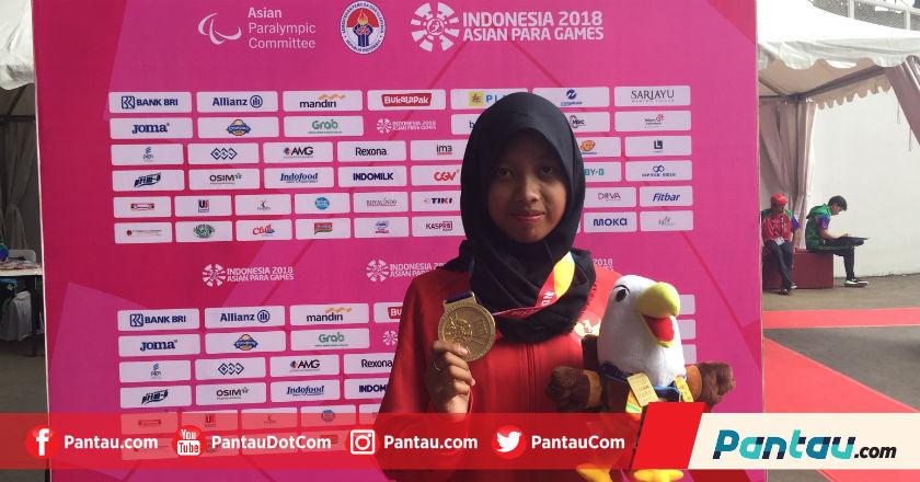 KISAH: Tertarik ke Bulu Tangkis, Evi Justru Raih Emas di Cabor Atletik APG 2018