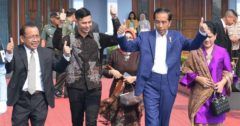 Jokowi Saksikan Langsung Asian Para Games 2018 Cabor Para Angkat Berat