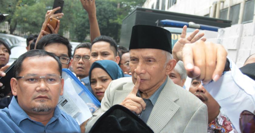 Amien Rais Diperiksa di Ruangan Eks Kapolda, Kenapa?