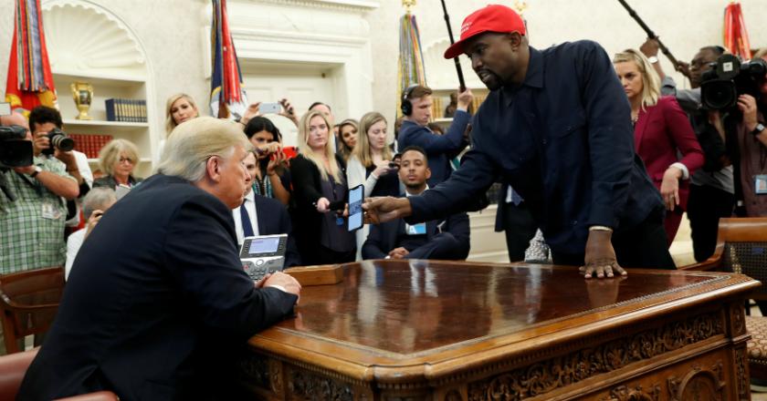 Kanye West Dianggap Telah Lakukan Serangan Terhadap Gedung Putih saat Bertemu Donald Trump