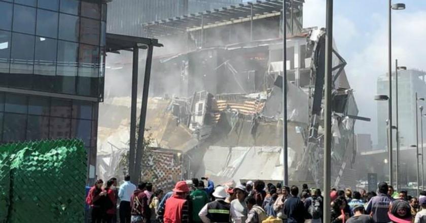 Pusat Perbelanjaan Meksiko Runtuh, 7 Pekerja Konstruksi Tewas