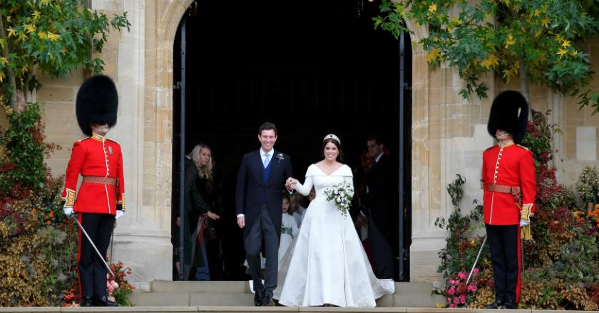 Begini Royal Wedding Putri Eugenie dan Jack Brooksbank