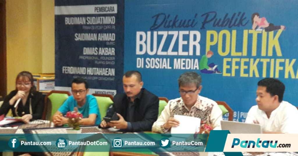 Soal Buzzer Politik, Peneliti: Media Mainstream Lebih Berperan