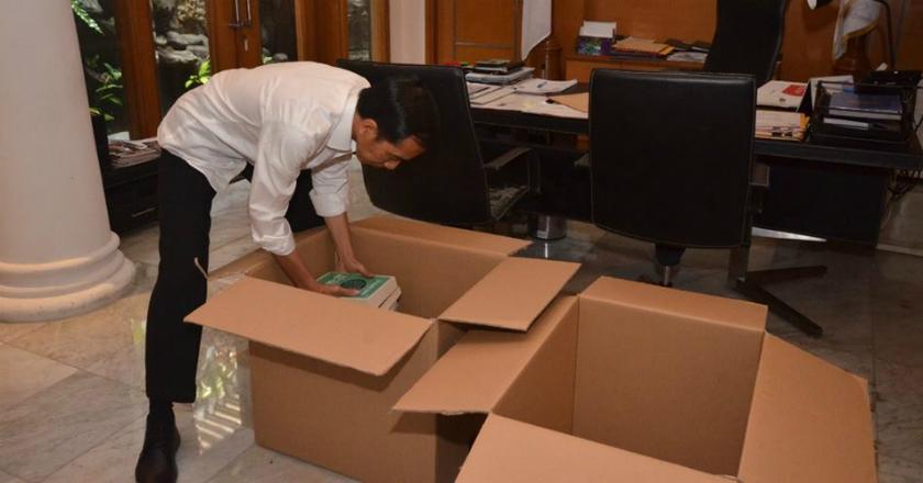 Nostalgia Jokowi di Kantor Balaikota DKI Jakarta