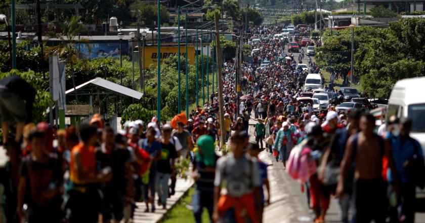 Lebih dari 5.000 Imigran Berjalan Menuju Amerika Serikat