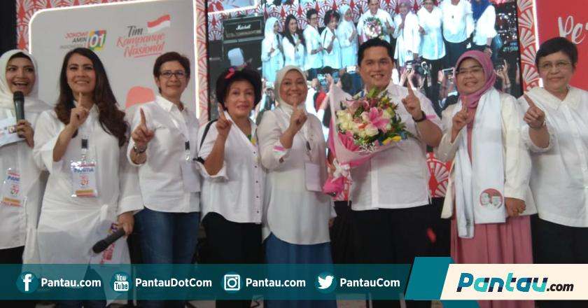 Incar Suara Perempuan, TKN Jokowi Usung 'Indonesia Maju Bersama Perempuan Keren'
