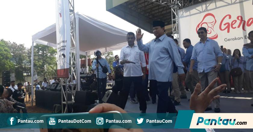 Prabowo Deklarasikan Gerakan Emas di Klender, Apa Itu?