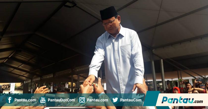 Terkait Efek Elektoral Hoax Ratna Sarumpaet, Prabowo Pertanyakan Hasil Survei LSI Denny JA
