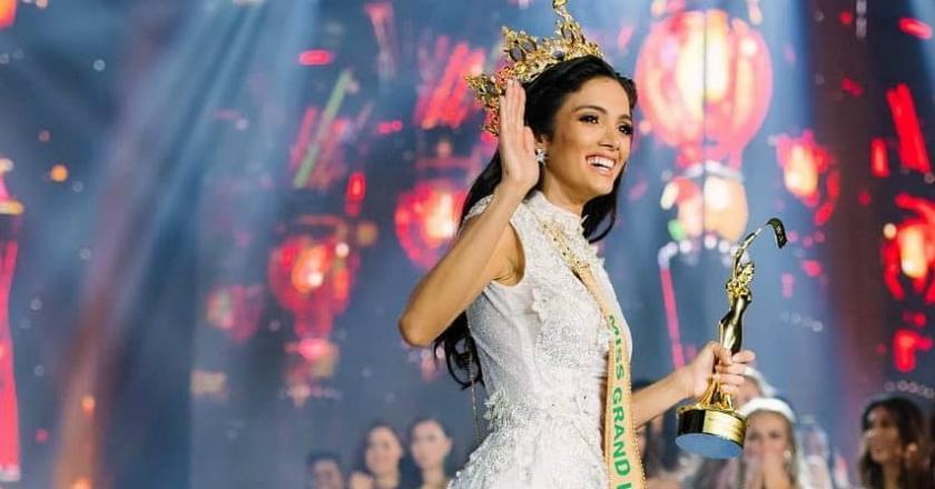 Juara Miss Grand International, Miss Paraguay Malah Pingsan di Atas Panggung