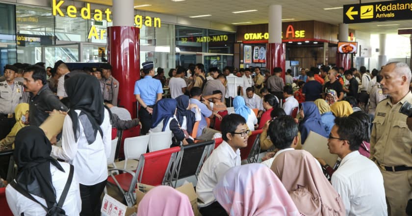 Maskapai Lion Air Berangkatkan 20 Keluarga Korban Penumpang Pesawat Jatuh ke Jakarta