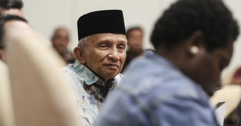 Gagal Temui Ketua KPK, Amien Rais: Jangan Kami Diremehkan