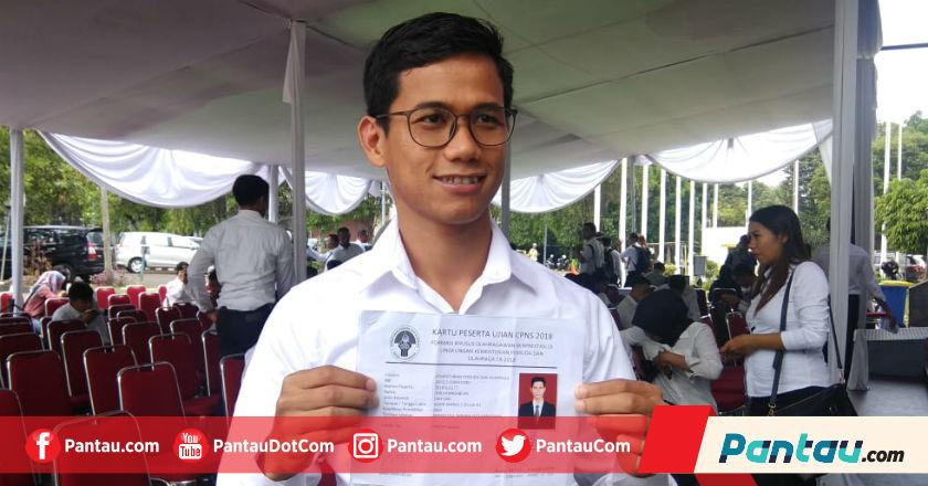 Bingung Saat Ujian Tes CPNS, Jendi Pangabean Itung Kancing Baju