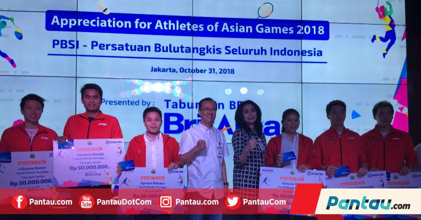 Mantul! Atlet Bulu Tangkis Asian Games 2018 Kembali Terima Bonus