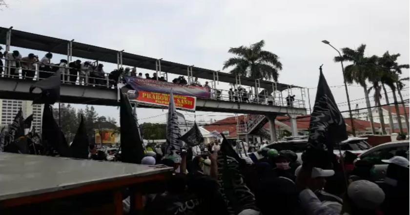 Spanduk hingga Orasi Berbau Kampanye Warnai Aksi Bela Tauhid Jilid II